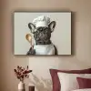 Bril - Hond - Kok Textielframe - compleet frame klein -sfeer1