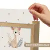 Illustratie - Stippen - Hertje - Aquarel Light Box met kabel (Kinderlampje) klein -USP_websiteprintNL
