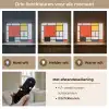 Kunst - Mondriaan - Oude meesters - Compositie 2 Light Box met batterij (Wandlamp) middel -USP_lichtkleurNL