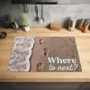 Where to next - Strand - Voetstappen Inductie beschermer vinyl 3mm klein -sfeer5