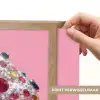 Cupcake - Kleurrijk - Edelstenen Light Box met batterij (Wandlamp) middel -USP_websiteprintNL