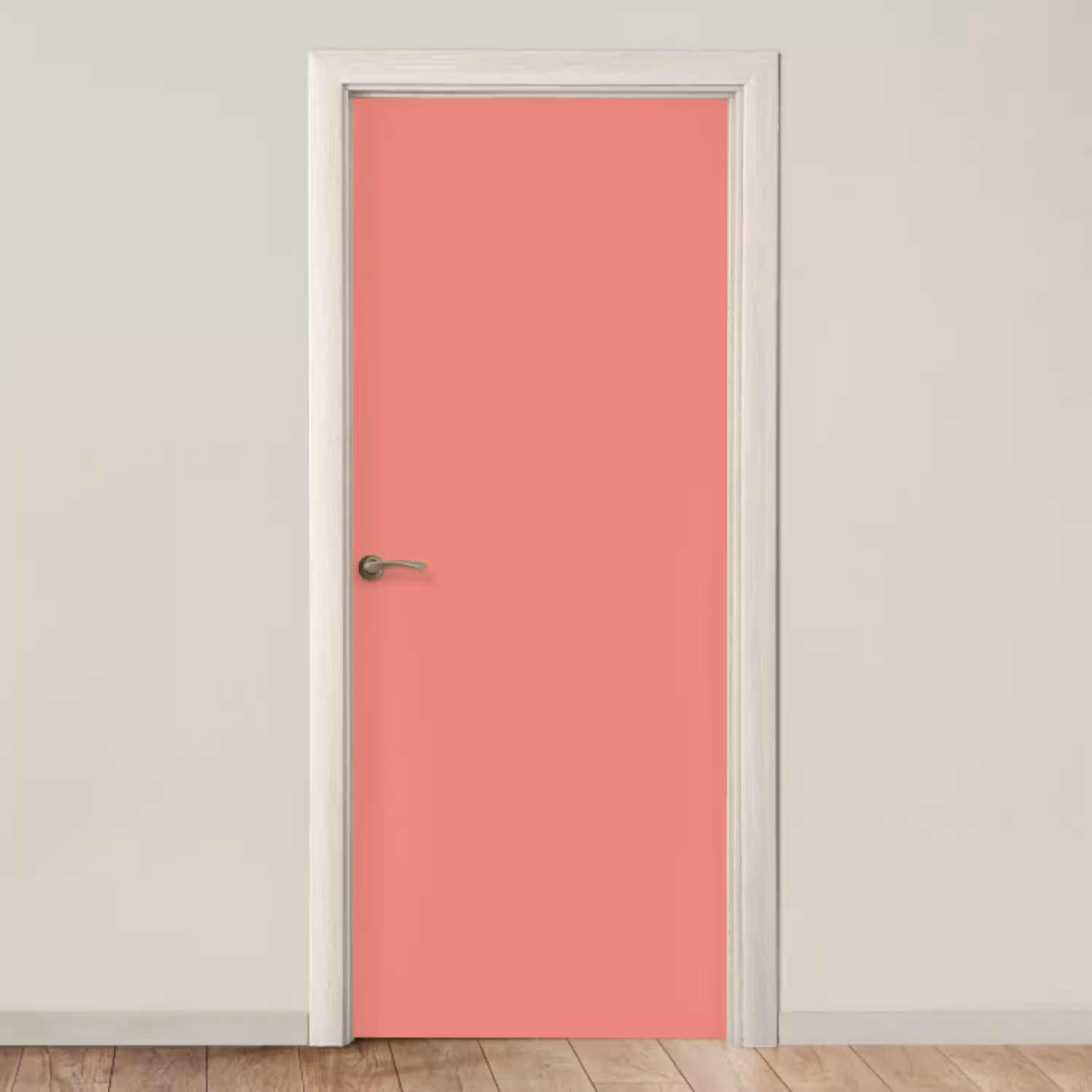 Coral - Reef - Rood deurposter klein 289 -3d_beige