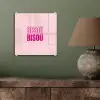 Bisou - Roze - Minimalistisch plexiglas 5mm klein -sfeer3