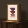 Harmonieus - Symmetrisch - Rood Light Box met kabel (Tafellamp) klein -z3d_website