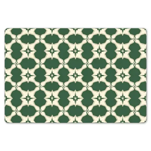 Tegel - Klassiek - Groen Placemat vinyl groot 368 -zzsfeer1_Kitchenyeah-website