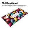 Kleurrijk - Paaseitjes - Spetters Muismat XXL klein -sfeer4