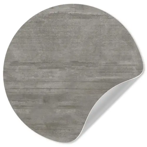 Patroon - Beton - Grijs Wandcirkel behangsticker klein 186 -3d