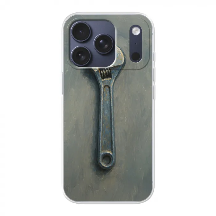 Moersleutel - Gereedschap - Verf Telefoonhoesje iPhone 17 Pro klein -3d