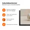 Schelp - Spiraal - Beige Inductie beschermer vinyl 3mm klein -zzzzzzz-td-ups