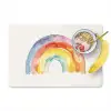 Regenboog - Watercolor - Kleurrijk Placemat vinyl groot -zzzproduct_Kitchenyeah-website