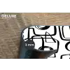 Lijnen - Zwart - Vorm - Abstract Placemat vinyl groot 368 -closeup