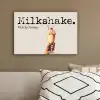 Milkshake - Kers - Rietje canvas 2cm klein -sfeer3