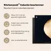 Solitair blad in goud Inductie beschermer vinyl 3mm middel -zzzzzzusp-haakje_NL
