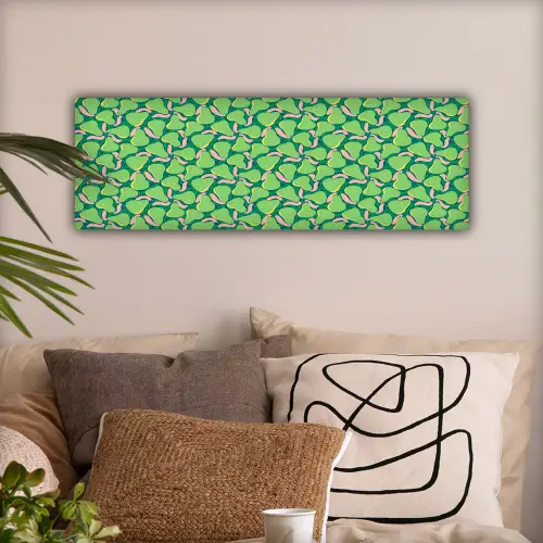 Peren - Groen - Roze canvas 2cm klein 828 -sfeer1