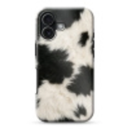 Bont - Textuur - Zwart - Wit Toughcase MagSafe Apple iPhone 17 klein -3d