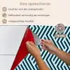 Patroon - Blauw - Lijnen - Zigzag keuken achterwand spatscherm klein 900 -spatscherm_NL