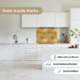 Industrieel - Textuur - Goud keuken achterwand 2 middel 865 -sfeer4_DE