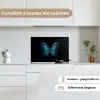 Vlinder - Blauw - Contrast keuken achterwand spatscherm klein -sfeer4_FR