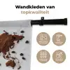 Wereldkaart - Koffie - Marmer Wandkleed katoen klein -sfeer2