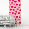 Bloemen - Patroon - Roze fotobehang vinyl groot -woonkamer