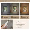 Doorkijk - Bloemen - Natuur - Bloementuin Light Box met kabel (Wandlamp) klein -USP_lichtkleurNL