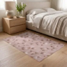 Ginkgo - Patroon - Roze Vloerkleed Rechthoek klein 1091 -atmosphere_sfeer3_global