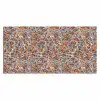 Blauw - Waterverf - Chaos Muismat XXL klein 681 -3d_leeg