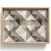 Geometrisch - Motief - Aardetinten Dienblad Rechthoek middel 911 -z3d_shopping