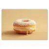 Donut - Romig - Poedersuiker - Beige Placemat vinyl groot -zzsfeer1_Kitchenyeah-website