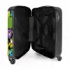 Monsters met Felle Kleuren NBS - Handbagage koffer - Kinderen Unisex middel -binnenkant