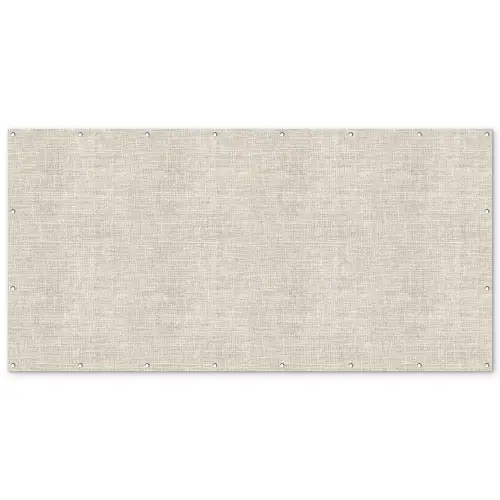 Linnen - Textuur - Beige Balkonbeschermer Duitsland klein 596 -zz_3d