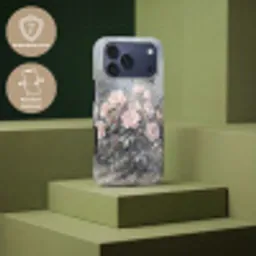 Rozen - Illustratie - Roze Toughcase MagSafe Apple iPhone 17 Pro Max klein -USP_PrintM_NL