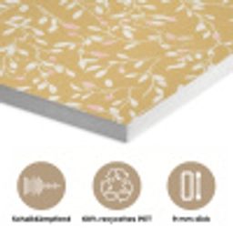 Takjes - Patroon - Oker PET vilt klein 837 -closeup_DE
