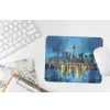 Skyline Toronto - Water - Stadslichten - Toren muismat rubber klein -witbureau