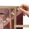 Ballerina - Meisjes - Roze - Kinderen Light Box met batterij (Wandlamp kind) middel -USP_websiteprintNL