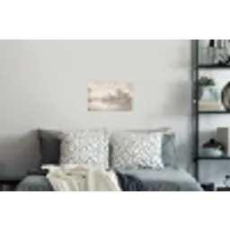 Terras - Water - Natuur - Landschap Muursticker klein -slaapkamer