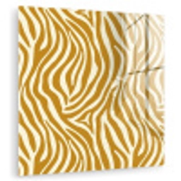 Zebra - Klassiek - Oker - Geel plexiglas 5mm klein 11 -zzzproduct_nieuw