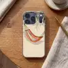 Hangmat - Kleurrijk - Bladeren - Schaduw Telefoonhoesje iPhone 17 Pro klein -sfeer1