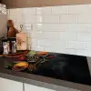 Glazen - Bakjes - Blaadjes - Kruiden Inductie beschermer vinyl 3mm klein -sfeer3