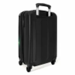Voetbal on fire NBS - Handbagage koffer - Kinderen Unisex middel -achterkant