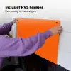 See te good - Paars - Oranje Inductie beschemer met haakjes klein -ky-ophangen-nl