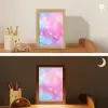 Sterren - Roze - Blauw Light Box met kabel klein -sfeer3_kind