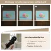 Kiwi - Blauw - Surrealistisch Light Box met batterij (Wandlamp) middel -USP_dimbaarNL