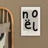 Quotes - Noël - Zwart - Beige - Kerst canvas 2cm klein -sfeer3