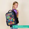 Dino - Raket - Kleurrijk Rugzak - Zwart middel -sfeer6_FR