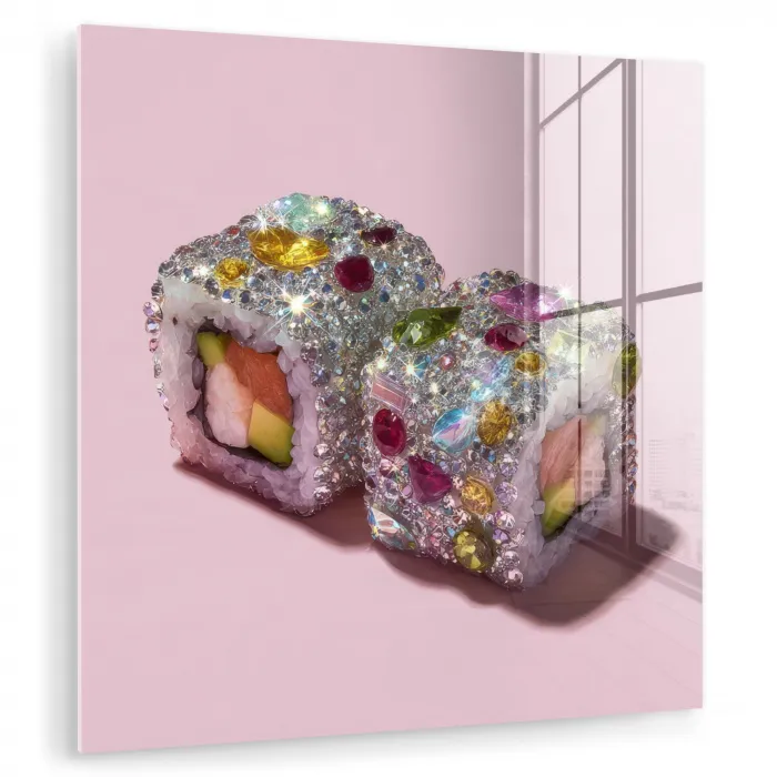 Sushi - Rolletjes - Steentjes - Kleurrijk plexiglas 5mm klein -zzzproduct_nieuw