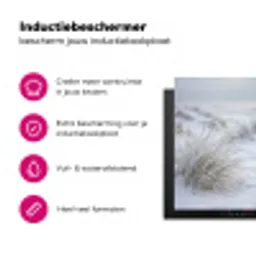 Duinen - Sneeuw - Strand - Winter - Serene Inductie beschermer vinyl 3mm klein -wsfeer2_website