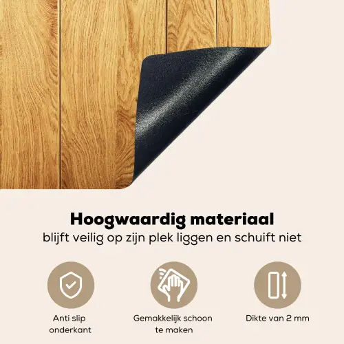 Patronen - Planken - Natuur Inductie beschemer met haakjes klein 777 -ky-onderkant-nl