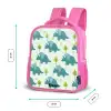 Dinos - Patroon - Natuur Kinderrugzak - Roze middel -productfoto_formaten