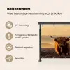 Schotse hooglanders - Heide - Landschap - Dieren Balkonbeschermer Duitsland klein -specs_NL